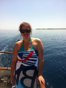 Heron Island in the Background