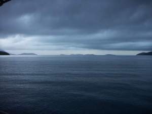 Beautiful Islands not a very nice day